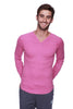 Thermal V-Neck Long Sleeve (Berry) Mens Thermals 4-rth 