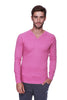 Thermal V-Neck Long Sleeve (Berry) Mens Thermals 4-rth 