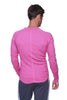 Thermal V-Neck Long Sleeve (Berry) Mens Thermals 4-rth 