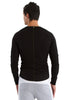 Thermal V-Neck Long Sleeve (Black) Mens Thermals 4-rth 