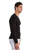 Thermal V-Neck Long Sleeve (Black) Mens Thermals 4-rth 