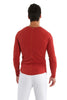 Thermal V-Neck Long Sleeve (Cinnabar) Mens Thermals 4-rth 