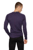 Thermal V-Neck Long Sleeve (Eggplant) Mens Thermals 4-rth 