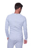 Thermal V-Neck Long Sleeve (Heather Grey) Mens Thermals 4-rth 