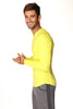 Thermal V-Neck Long Sleeve (Tropic Yellow) Mens Thermals 4-rth 