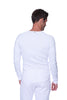 Thermal V-Neck Long Sleeve (White) Mens Thermals 4-rth 