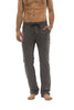 Ultra Flex Yoga Track Pant (CHARCOAL w/Cinnabar & Black) Mens Pants 4-rth 