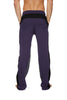 Ultra Flex Yoga Track Pant (Eggplant w/Black & Charcoal) Mens Pants 4-rth 